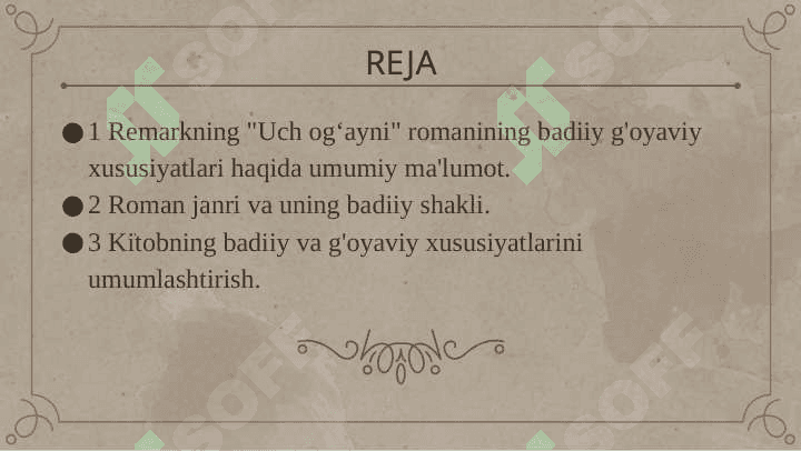Remark uch og'aynio romani 2