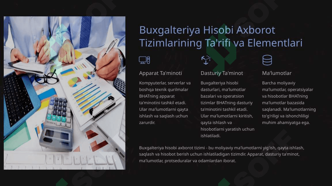 Davlat sektori buxgalteriya hisobining axborot tizimlari 3