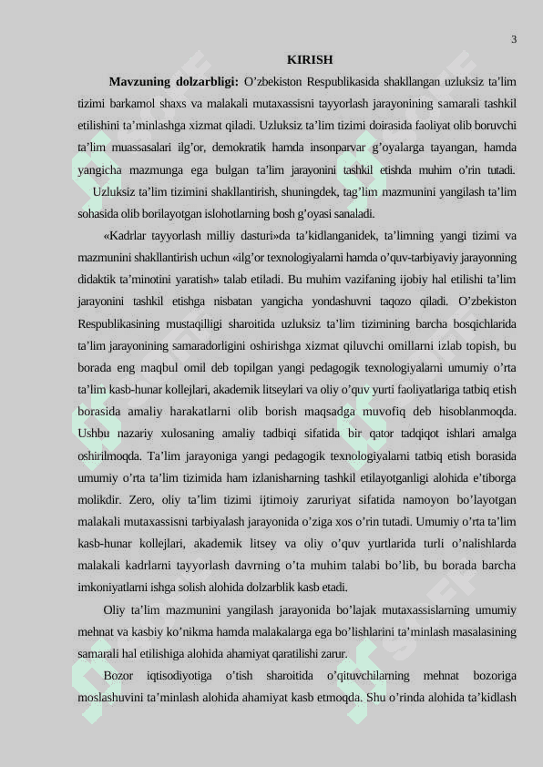 Boshlang’ich sinf matematika darslarida arifmetik amallarni o’rgatish metodikasi 3