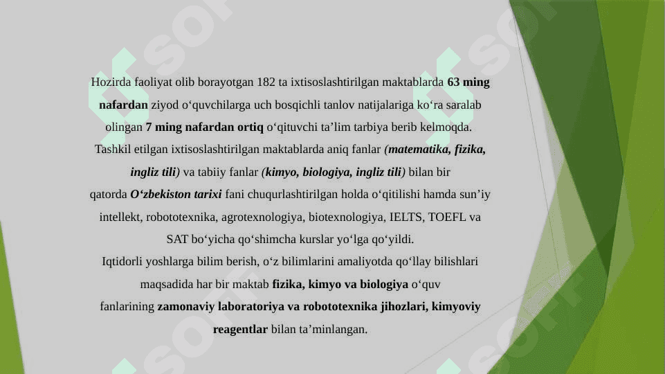 Ixtisoslashtirilgan maktablarda tarbiya tamoyili. Tarbiyaning mohiyati va maqsadi 2