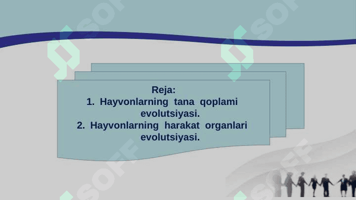 Hayvonlarning tana qoplami va harakat organlari evolutsiyasievolyutsiya 2