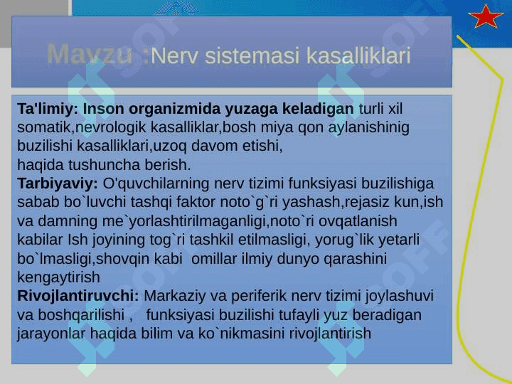 Nerv sistemasi kasalliklari 2