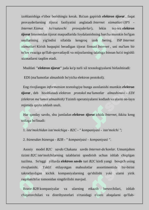 Moliyaviy amaliyotda qo'llaniladigan asosiy dastur platformalar va ularning ishlash texnologiyasi 4