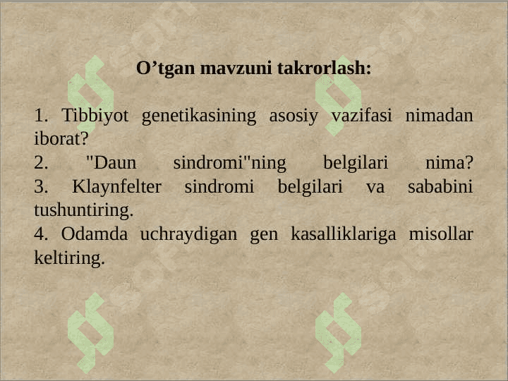 Madaniy o‘simliklarning kelib chiqishi va  markazlari 2