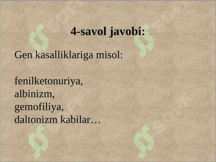 Madaniy o‘simliklarning kelib chiqishi va  markazlari 6