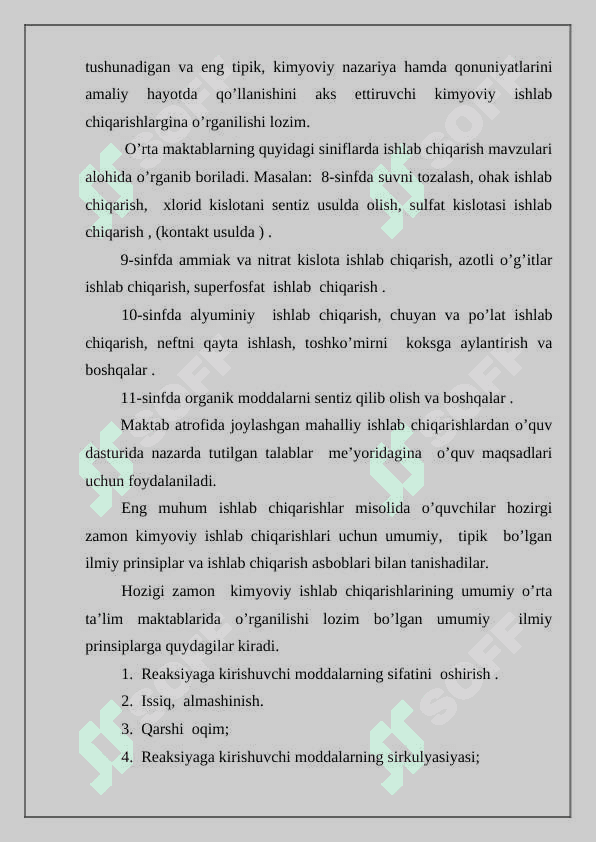 Kimyoviy ishlab chiqarish 3