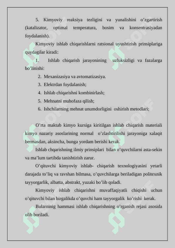 Kimyoviy ishlab chiqarish 4
