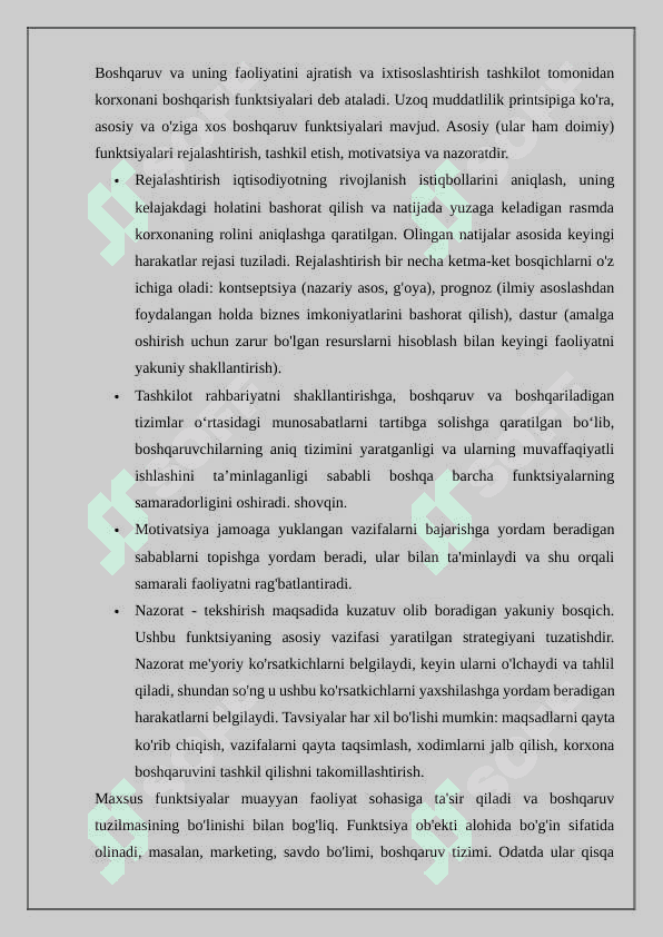 Korxonalami huquqiy jihatidan tashkil qilish 4