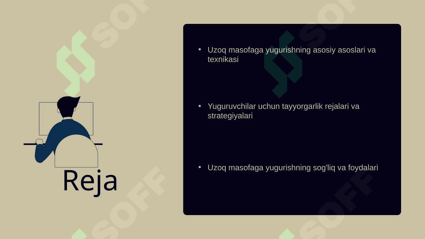 Yengil atletika: uzoq masofaga yugurish 2