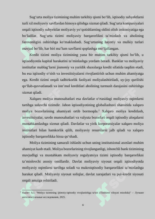 MOLIYA TIZIMI VA MOLIYAVIY SIYOSAT 5