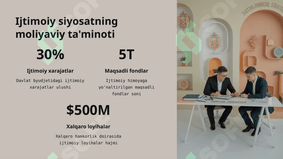 Adolatli ijtimoiy siyosat yuritish, inson kapitalini rivojlantirish 8