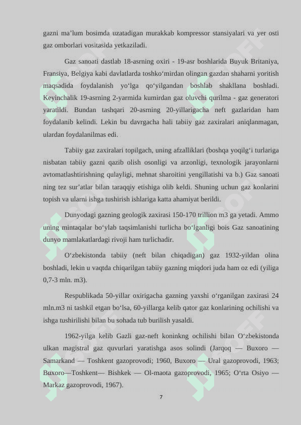 Yer osti gaz omborlarini loyihalash va qurish 7