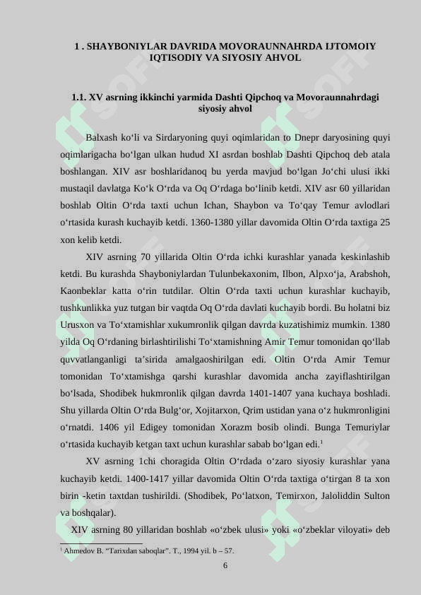 Shayboniylar davrida Movarounnahrda madaniy hayot                        BMI 6