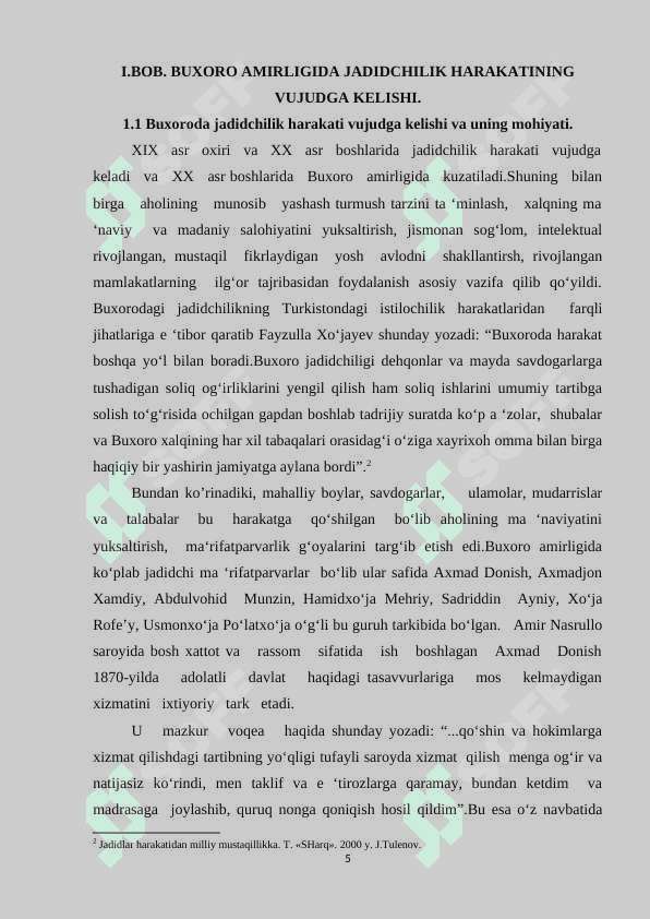 Buxoroda jadidchilik harakati 5
