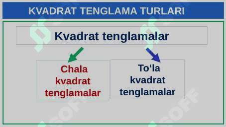 8-sinf Kvadrat tenglama. Tenglamar yechish 4