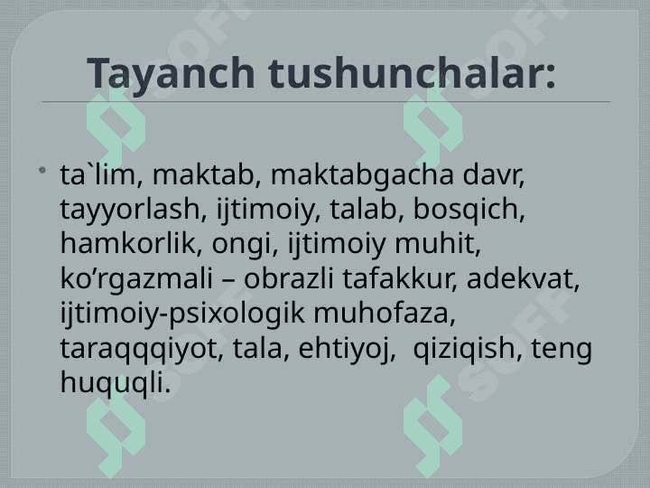 MAKTABGACHA TA’LIM TASHKILOTI, OILA VA MAKTAB HAMKORLIGI 2