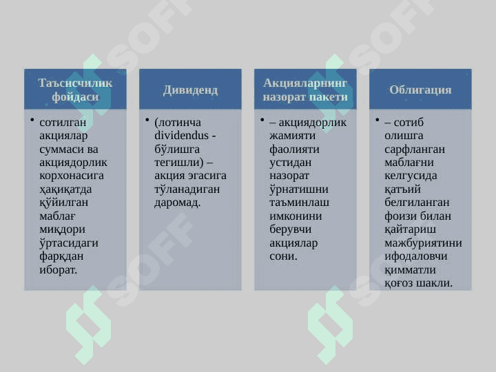 ТАДБИРКОРЛИК ФАОЛИЯТИ. ТАДБИРКОРЛИК КАПИТАЛИ ВА УНИНГ АЙЛАНИШИ 8