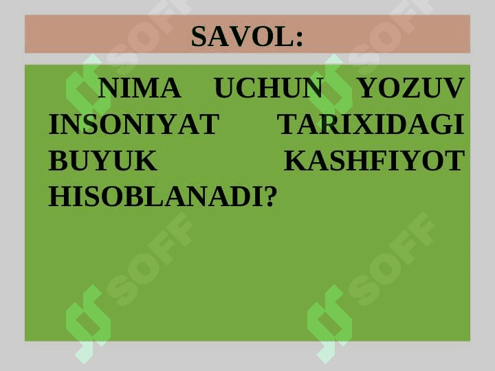 GRAFIKA (YOZUV) VA GRAFIK VOSITALAR.   ORFOGRAFIYA,  UNING ASOSIY TAMOYILLARI 2