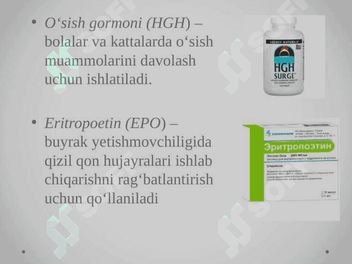 TIBBIYOTDA DNK REKOMBINANTLARNING QO’LLANILISHI 8