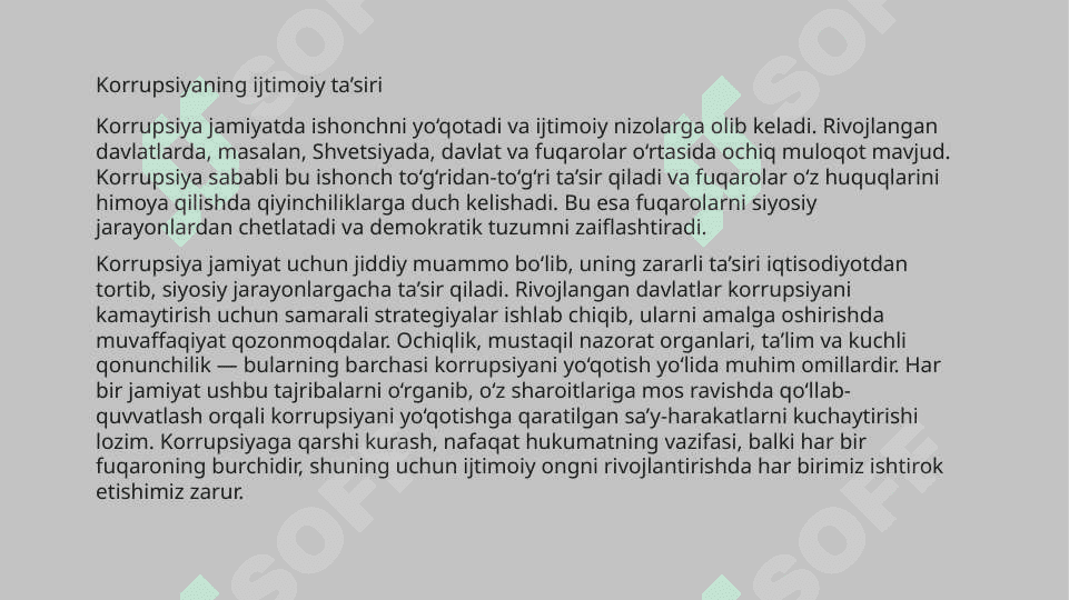 Oʻzbekistonda korrupsiyaga qarshi kurash mexanizmlari 7