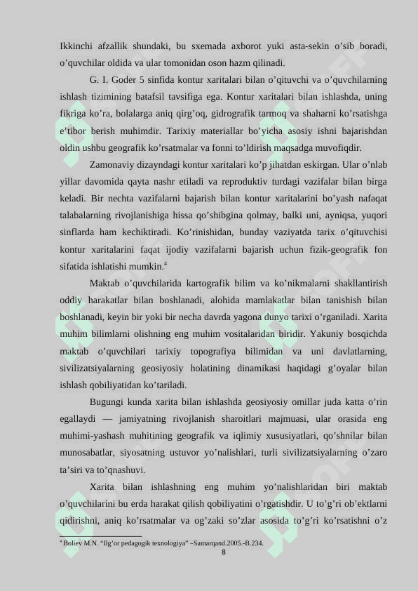 Tarix va ijtimoiy  fanlar o’qitishda tarixiy xaritalardan foydalanish 8