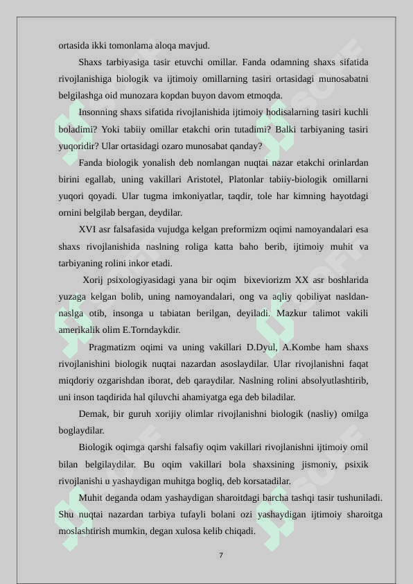 Shaxs ijtimoiy psixologik fenomen sifatida 7