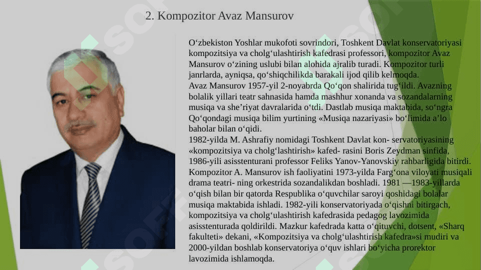 “Quvnoq yomg‘ir” A.Obidjon she’ri, A.Mansurov musiqasi 4