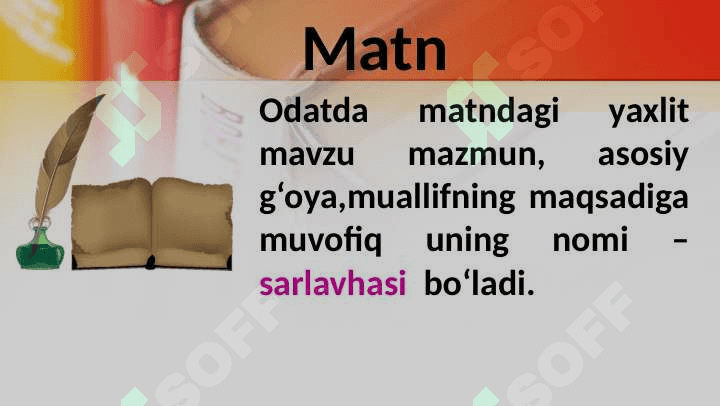Matn haqida ma’lumot 4