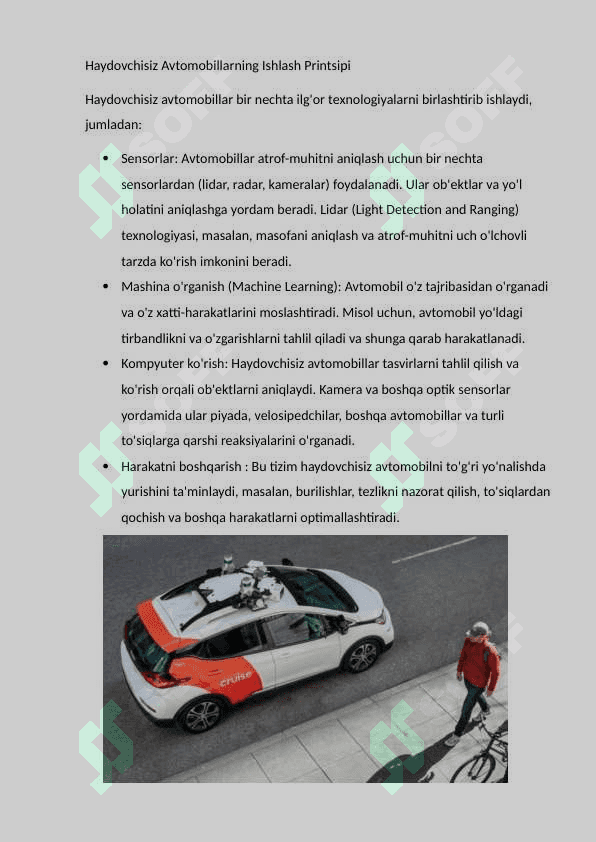 Suniy intellekt fanidan mustaqil ish 7