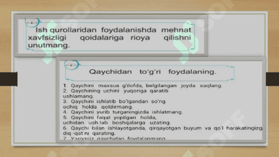 Texnologiya 3 sinf Guldasta tayyorlash.. 6