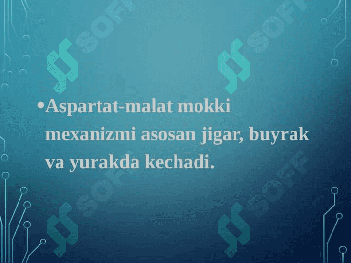 GLYUKOZА KАTАBOLIZMI VА GLYUKONEOGENEZ. PENTOZOFASFAT YO`LINING AHAMIYATI 7