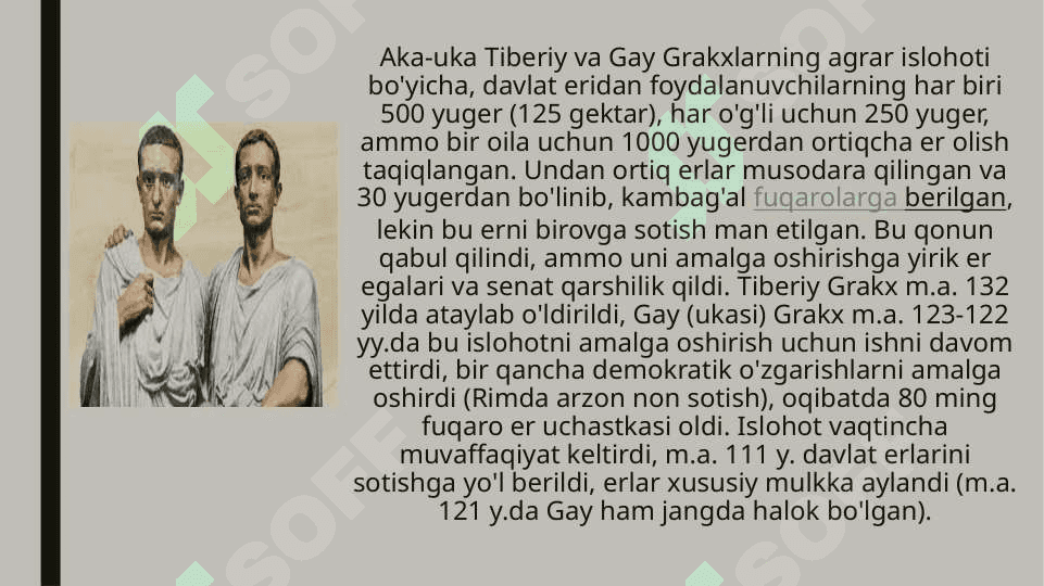 QADIMGI RIMDAGI IQTISODIY G’OYALAR. XRISTIANLIKNING VUJUDGA KELISHI 6