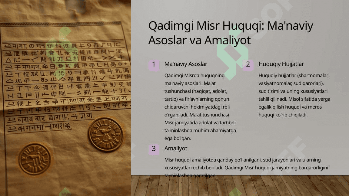 Qadimgi sharq davlati huquqi va tarixi 3