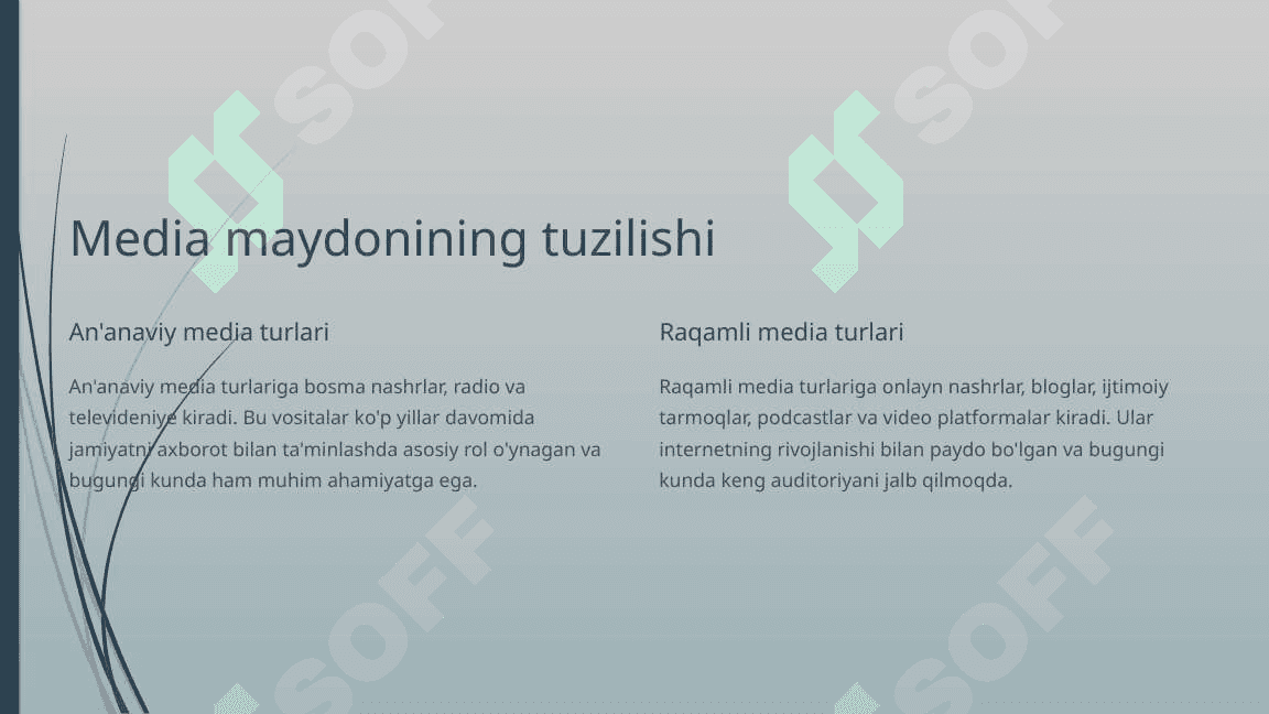 Media maydon tuzilishi va internet jurnalistikasida raqobat maydoni 3