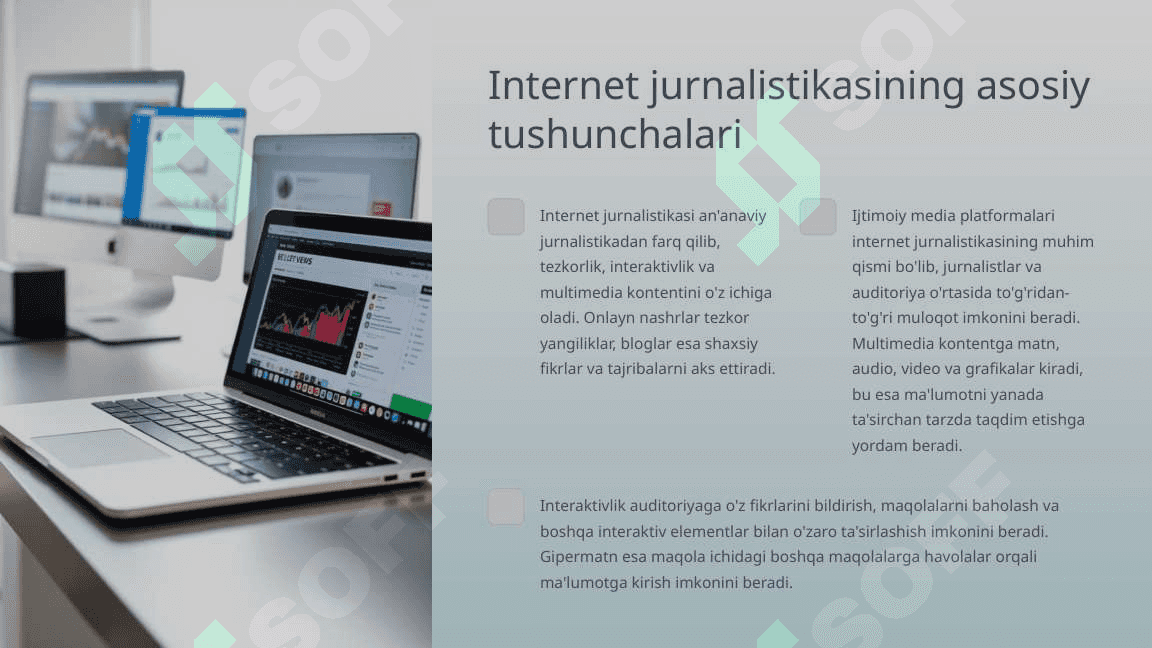 Media maydon tuzilishi va internet jurnalistikasida raqobat maydoni 4