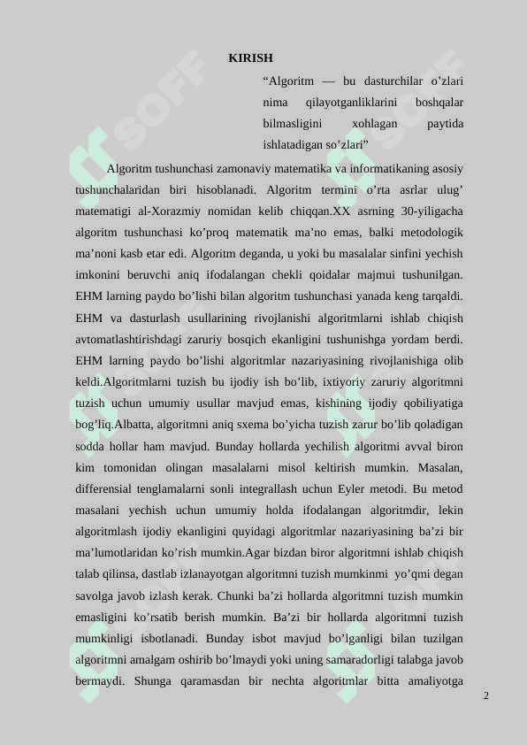 Chekli avtomatlar algoritmlari  kurs ishi 2