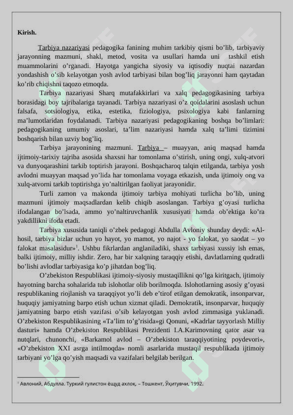 DARS JARAYONIDA  TALIM -TARBIYA MUVOZANATI  TENGLIGI 2
