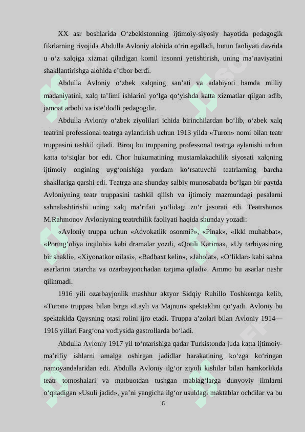 A.Avloniyning  Turkiy guliston yohud axloq asarida ta’limiy-axloqiy masalalar 6