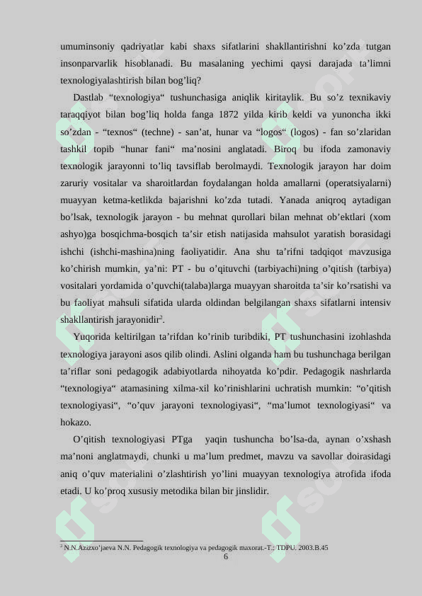 Shaxs psixologiyasi  mavzusini o’qishda zamonaviy pedagogik texnalogiyalardan foydalanish 6