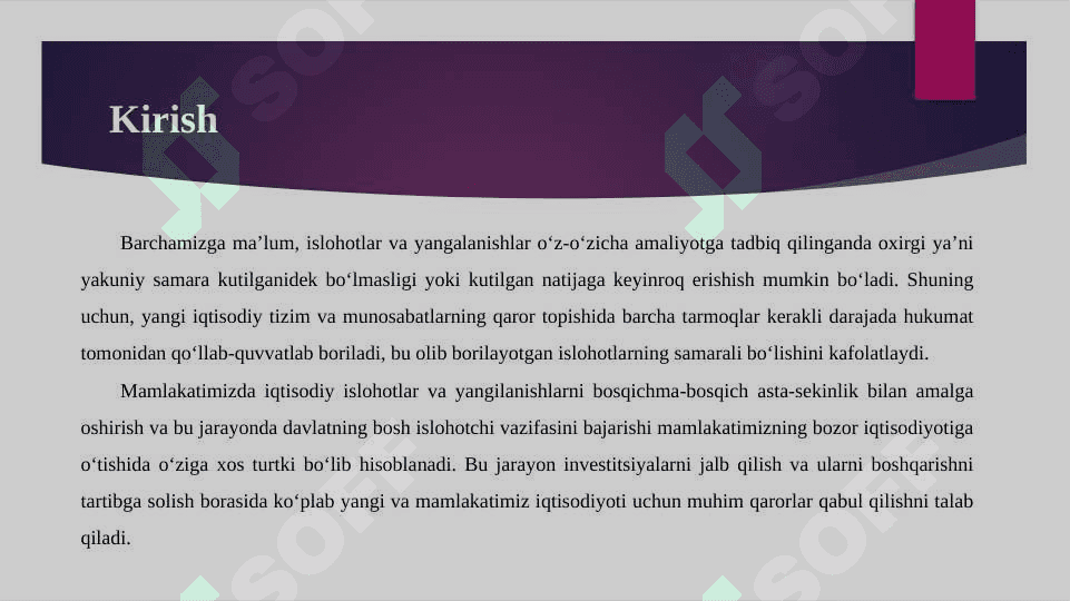 Iqtisodiyotga investitsiyalarni jalb etishda erkin iqtisodiyotning o‘rni 2
