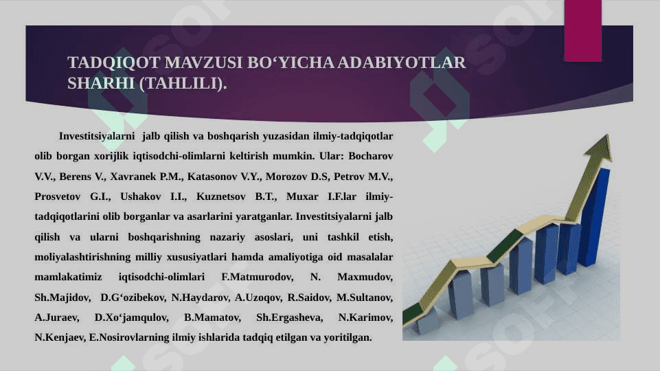 Iqtisodiyotga investitsiyalarni jalb etishda erkin iqtisodiyotning o‘rni 4