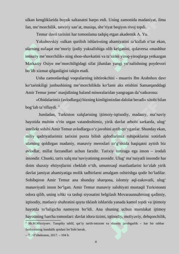 Temuriylar davrida memorchilik 4