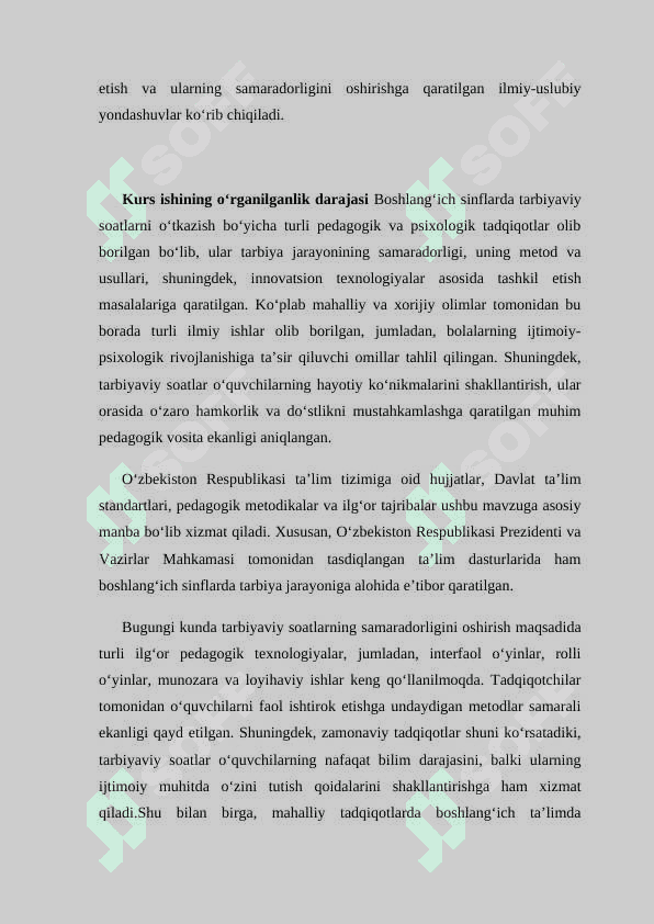 Boshlangʻich taʼlimda sinf tarbiyaviy soatlar oʻtkazish tartibi 4
