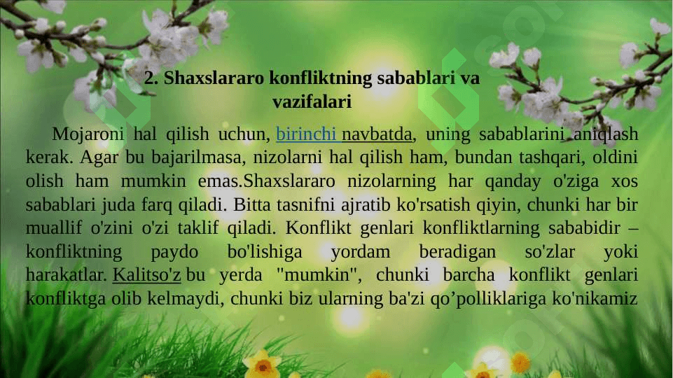 Shaxslararo konflikt 4