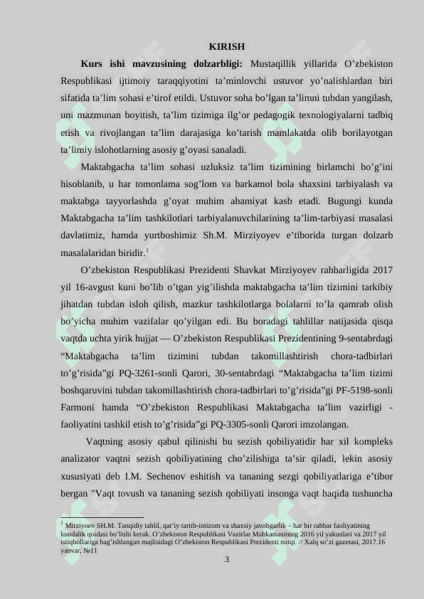 Maktabgacha davr bolalarida vaqt idrokini rivojlanishi 3