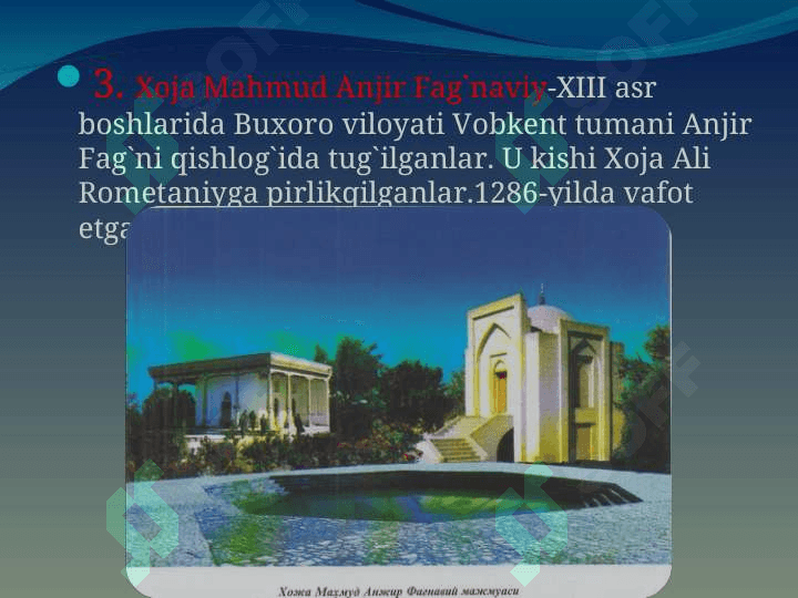 Muqaddas qadamjolar 4