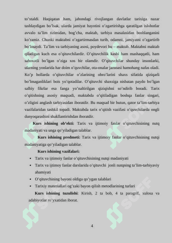 Tarix va ijtimoiy fanlar o’qituvchisining nutq madaniyati va unga qo’yiladigan talablar 4