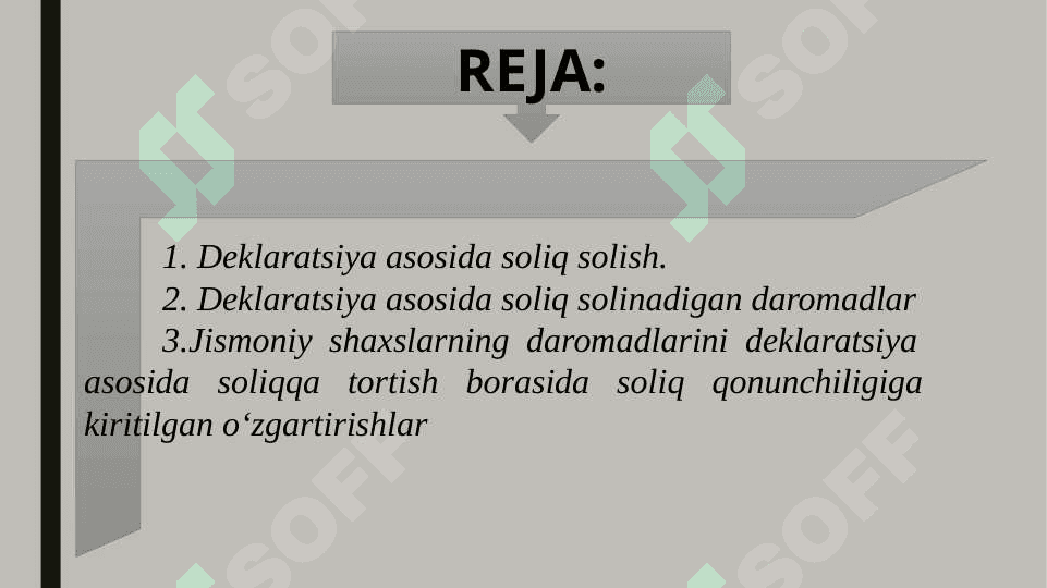 Deklaratsiya asosida soliq solish 2