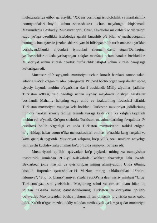 Turkiston muxtoriyatining bolsheviklar tomonidan tugatilishi 7