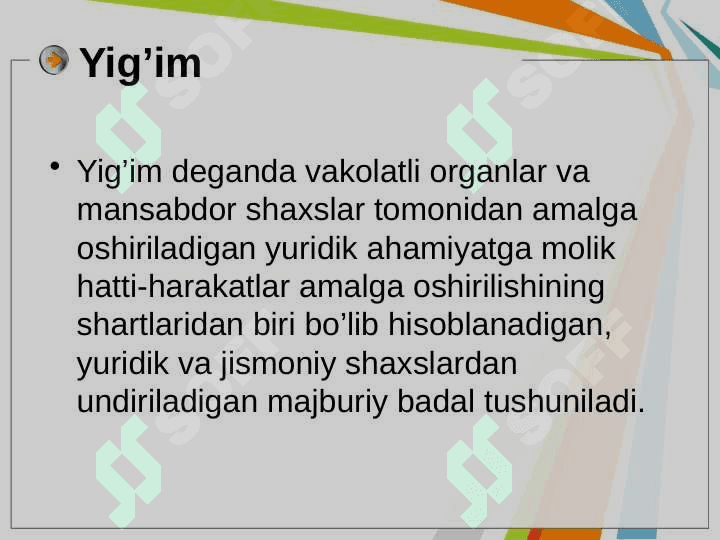 O’zbekiston Respublikasida amalda bo'lgan soliqlar va boshqa majburiy to'lovlar 6